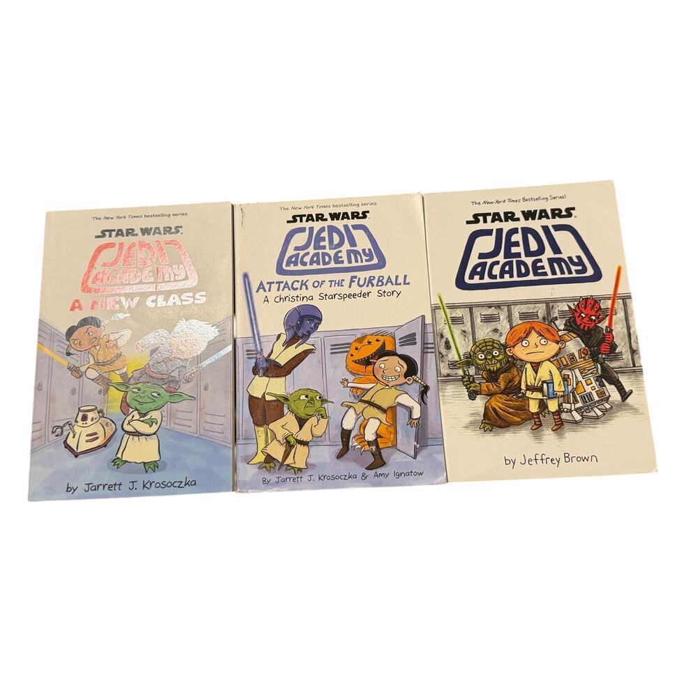 Star Wars Jedi Academy Books Bundle of 3 Books Paperback Great Condition